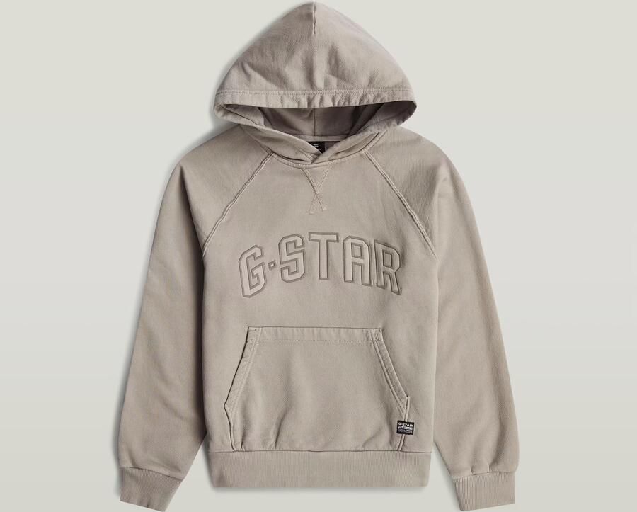 G-Star RAW Basic Coll Hoodie voor jongens Grijs jongens - Foto 3