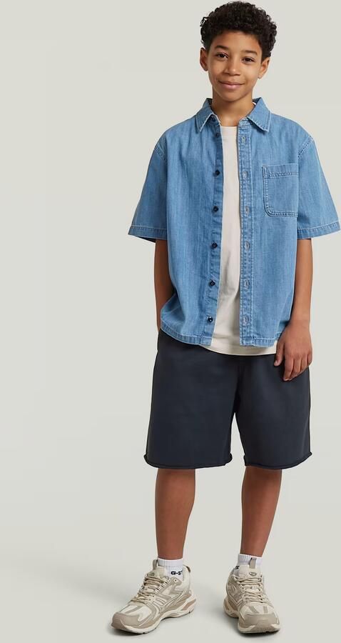 G-Star RAW Basic Coll Short voor jongens Donkerblauw jongens - Foto 5