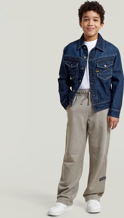 G-Star RAW Basic Coll Sweatpant voor jongens Grijs jongens - Foto 5