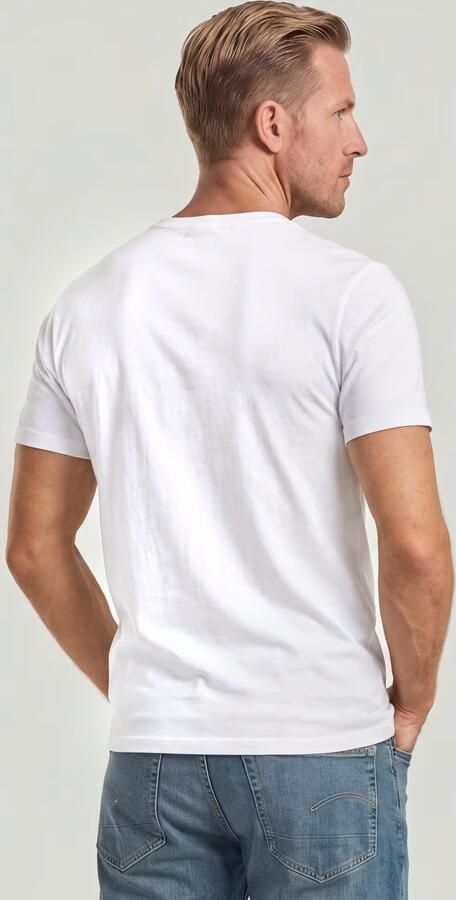G-Star G Star RAW T shirt Basic artikel in ondoorzichtige eersteklas katoenkwaliteit(set Set van 2 ) - Foto 12
