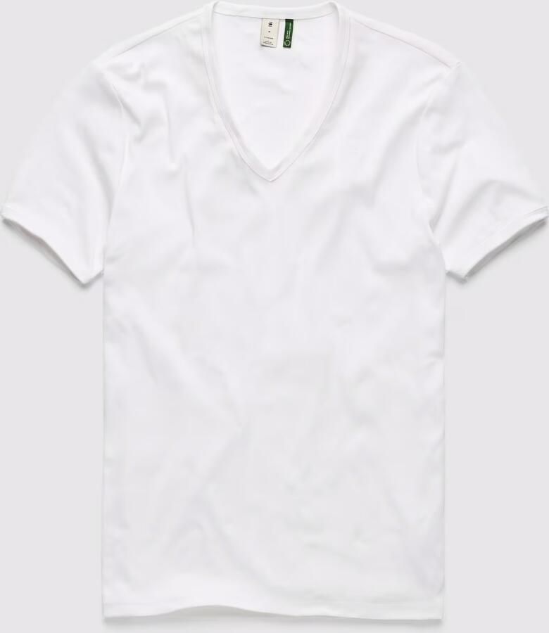 G-Star G Star RAW T shirt Basic artikel in ondoorzichtige eersteklas katoenkwaliteit(set Set van 2 ) - Foto 3