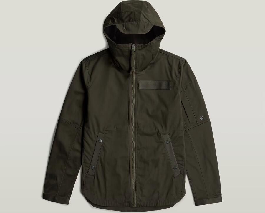 G-Star Raw Regular fit regenjack met ritssluiting model 'Batt' - Foto 4