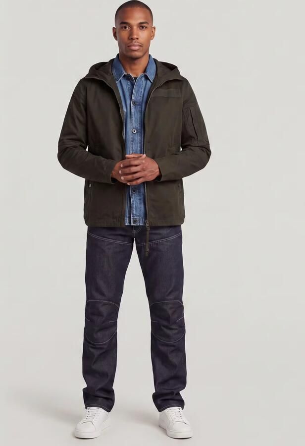 G-Star Raw Regular fit regenjack met ritssluiting model 'Batt' - Foto 10