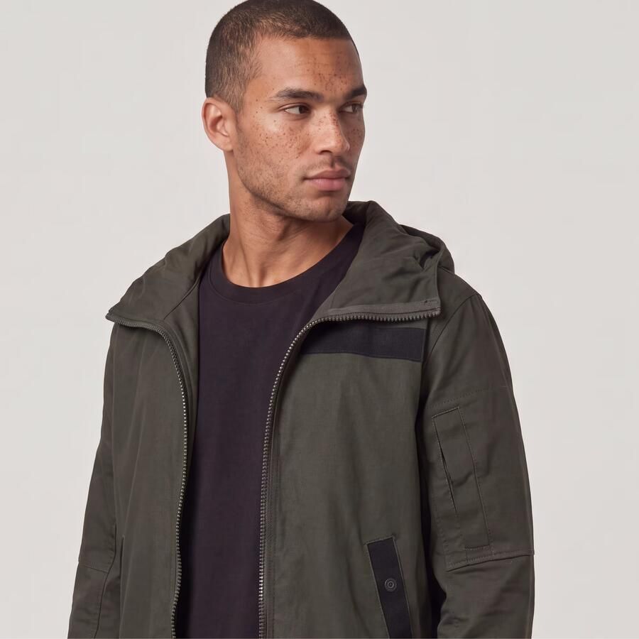 G-Star RAW Batt Overshirt Met Capuchon Grijs Heren - Foto 3