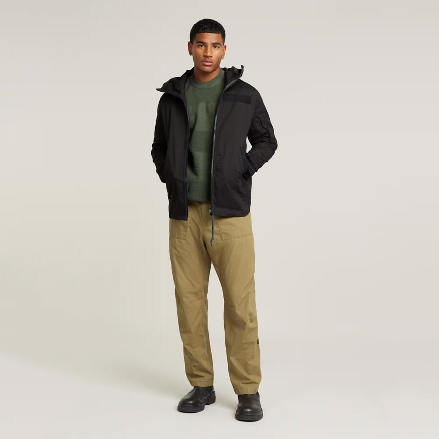 G-Star RAW Batt Overshirt Met Capuchon Zwart Heren - Foto 2