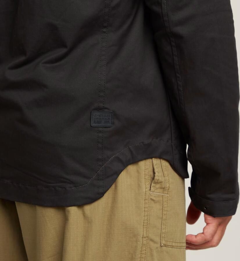 G-Star RAW Batt Overshirt Met Capuchon Zwart Heren - Foto 5