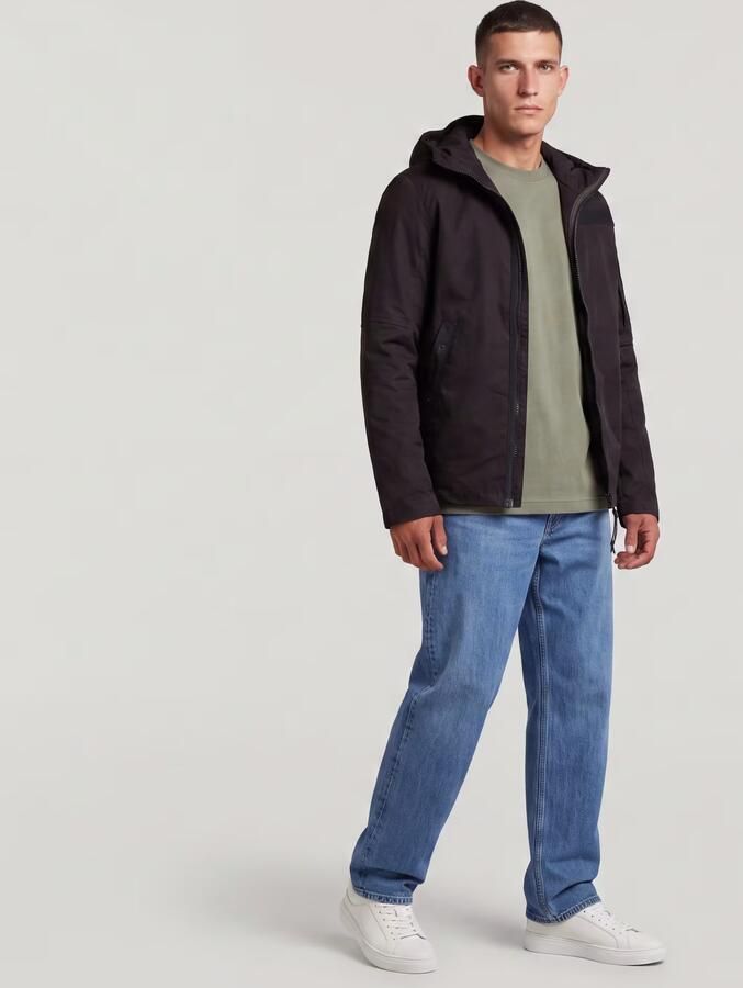 G-Star RAW Batt Overshirt Met Capuchon Zwart Heren - Foto 5