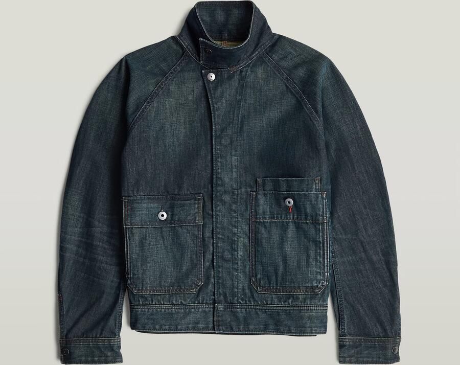 G-Star RAW Battle Denim Jack Donkerblauw Heren - Foto 3