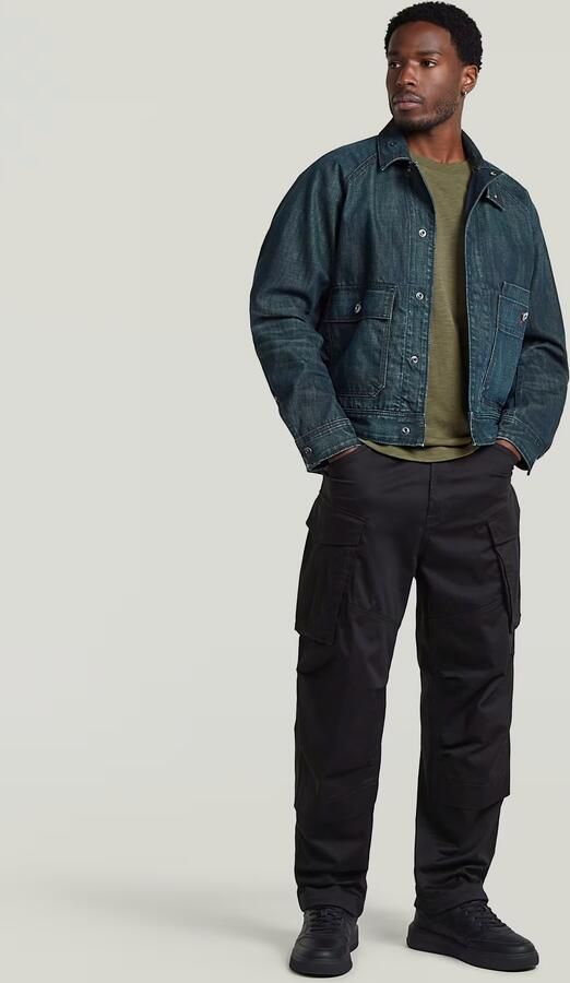 G-Star RAW Battle Denim Jack Donkerblauw Heren - Foto 5