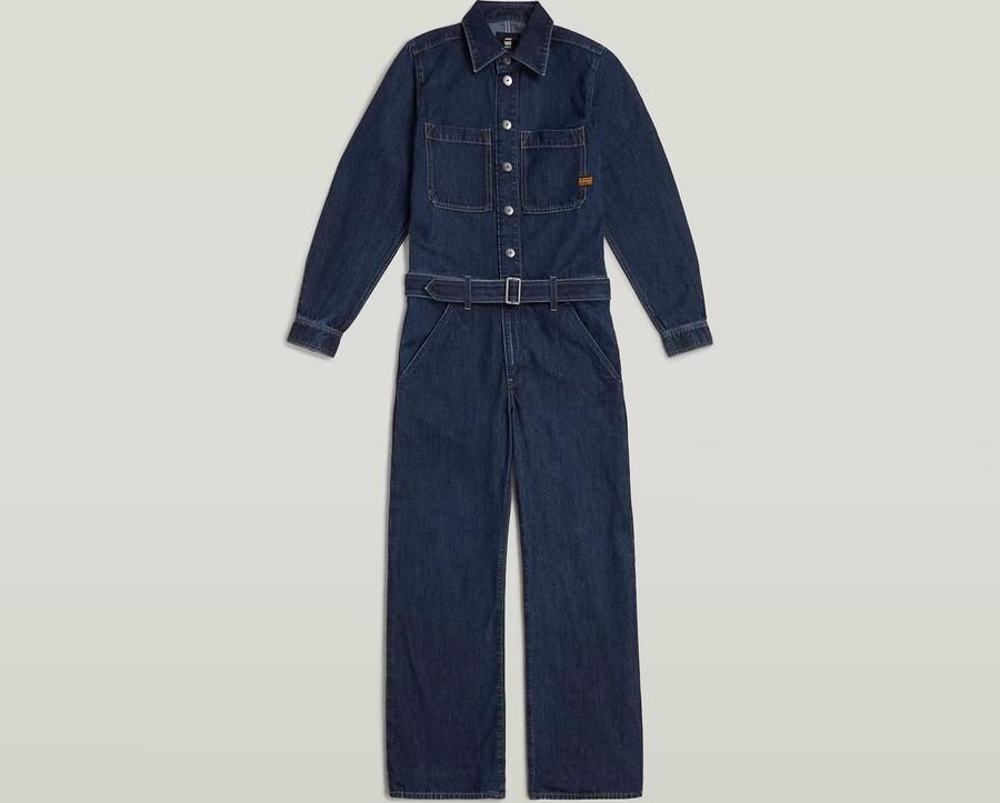 G-Star Raw Jumpsui D26877-E090 BELTED 3D LOOSE-H494 WORN IN ECLIPSE - Foto 3