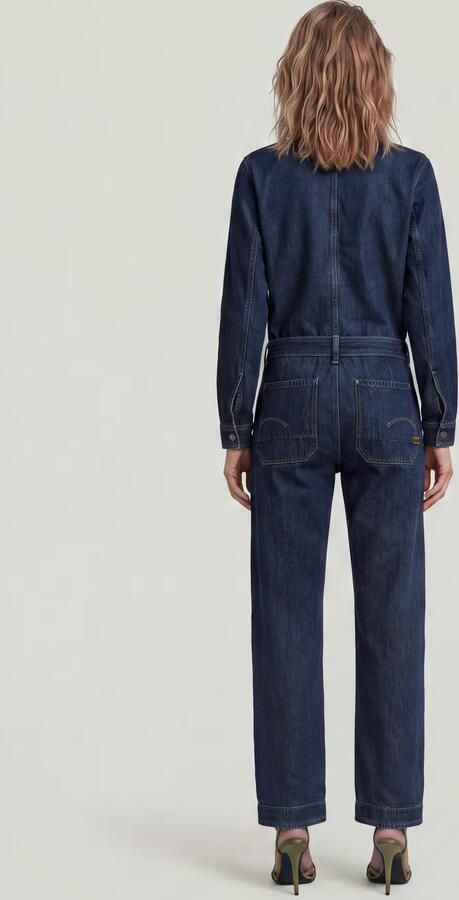 G-Star Raw Jumpsui D26877-E090 BELTED 3D LOOSE-H494 WORN IN ECLIPSE - Foto 7