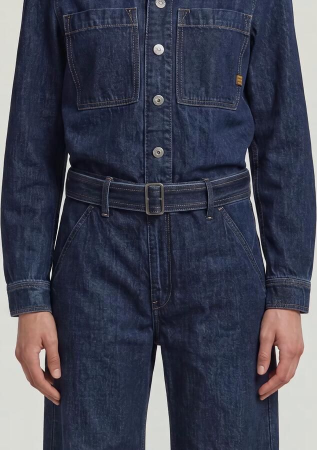 G-Star Raw Jumpsui D26877-E090 BELTED 3D LOOSE-H494 WORN IN ECLIPSE - Foto 6