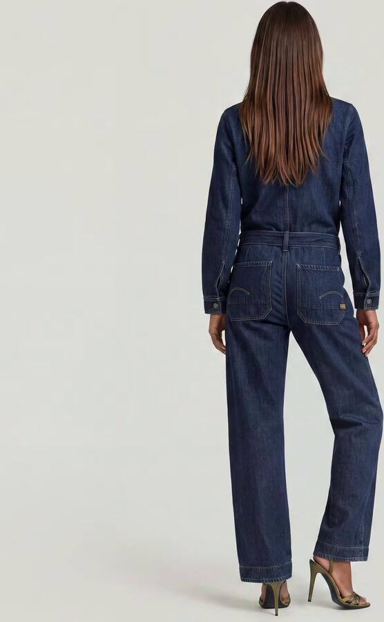 G-Star Raw Jumpsui D26877-E090 BELTED 3D LOOSE-H494 WORN IN ECLIPSE - Foto 6