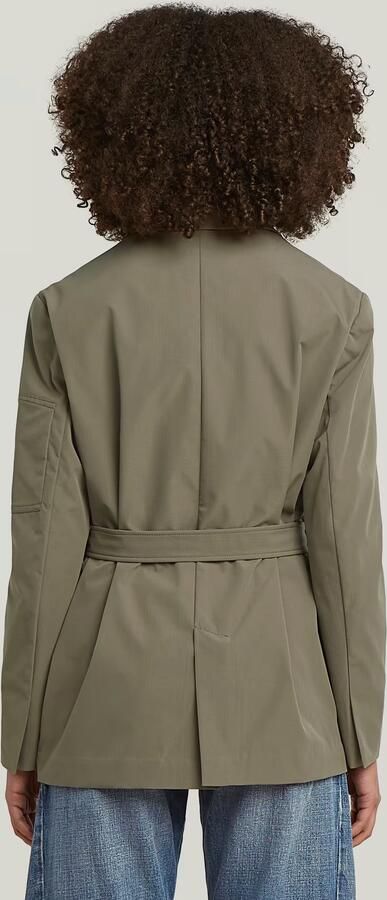G-Star RAW Belted Blazer Bruin Dames - Foto 6