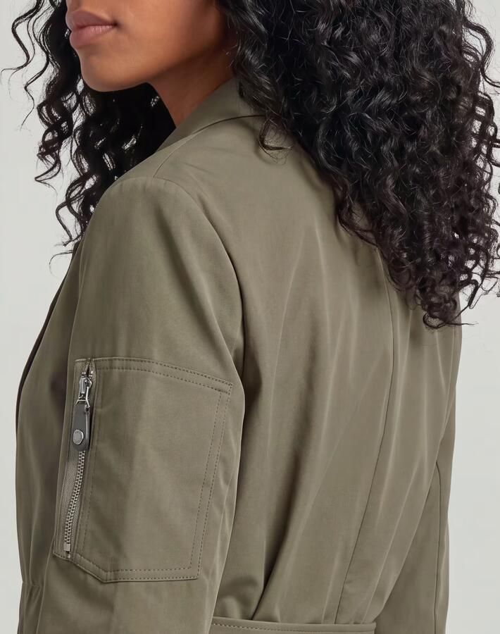 G-Star RAW Belted Blazer Bruin Dames - Foto 4