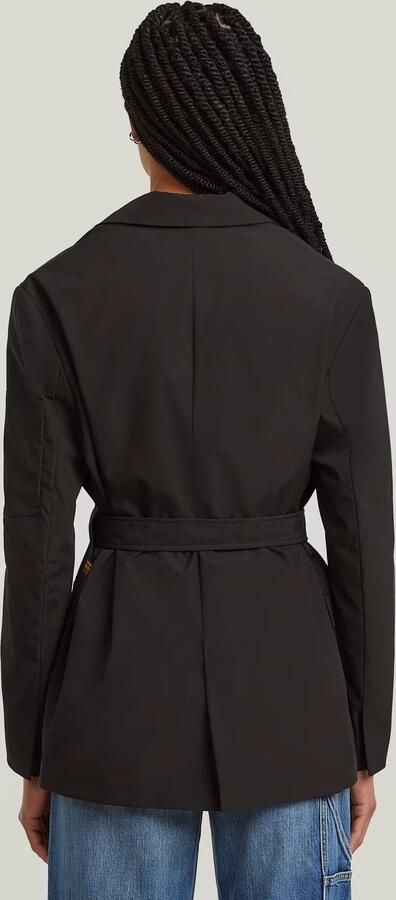G-Star RAW Belted Blazer Zwart Dames - Foto 6