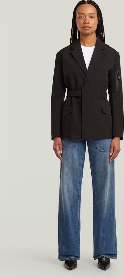 G-Star RAW Belted Blazer Zwart Dames - Foto 5