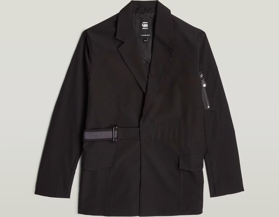 G-Star RAW Belted Blazer Zwart Dames - Foto 2
