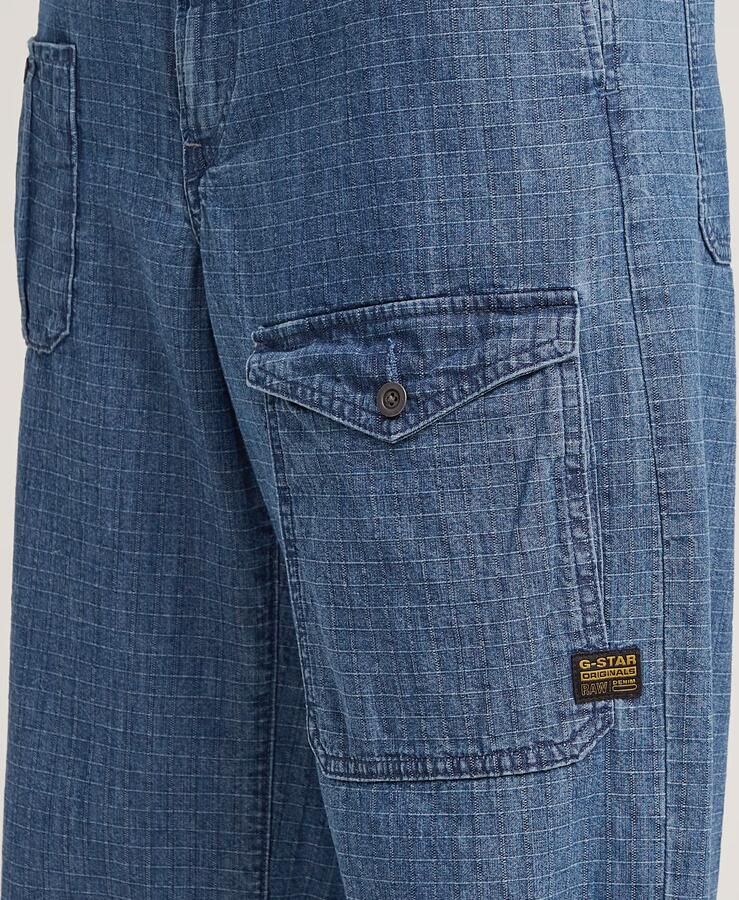 G-Star RAW Belted Cargo Loose 2.0 Jeans Midden blauw Dames - Foto 5