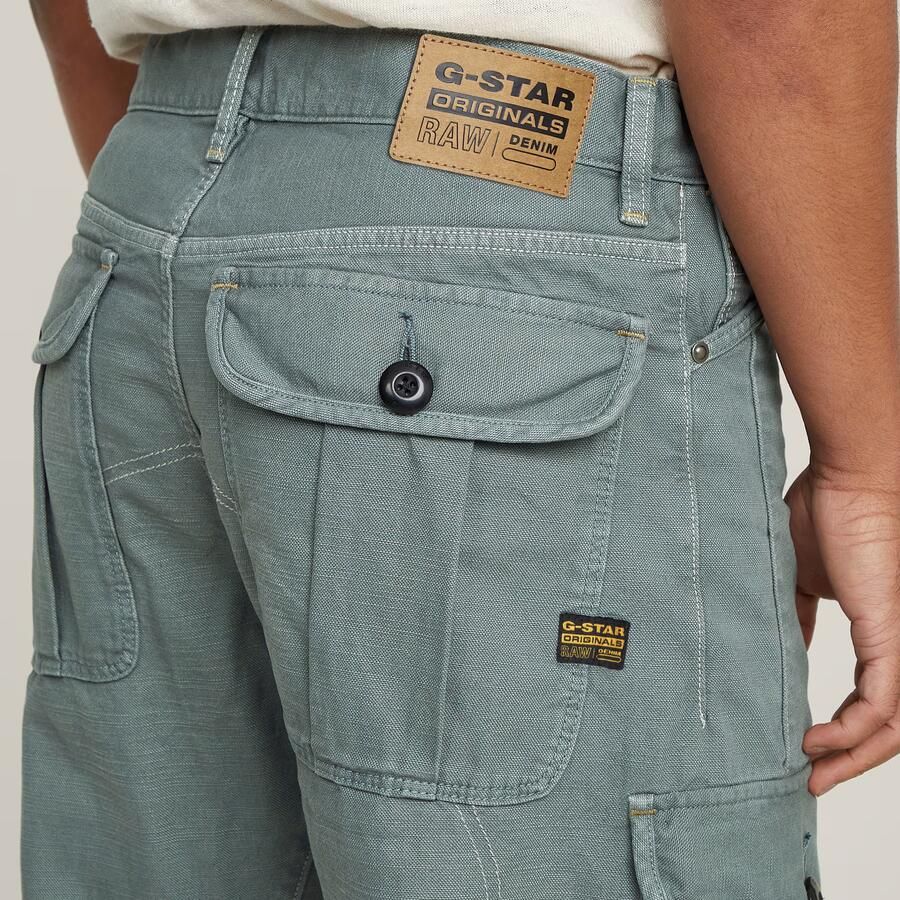 G-Star RAW Bend 3D Cargo Loose Jeans Groen Heren - Foto 4