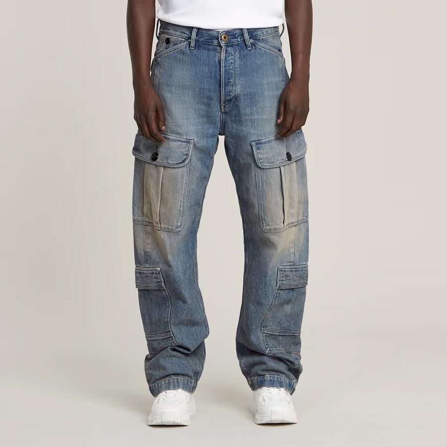 G-Star RAW Bend 3D Cargo Loose Jeans Lichtblauw Heren - Foto 7
