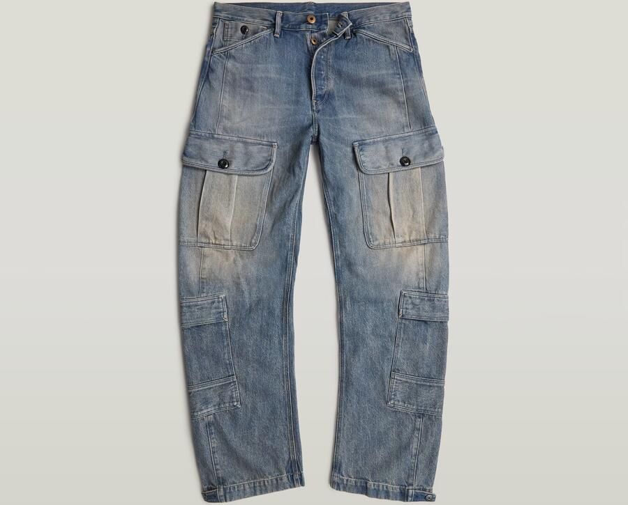 G-Star RAW Bend 3D Cargo Loose Jeans Lichtblauw Heren - Foto 6