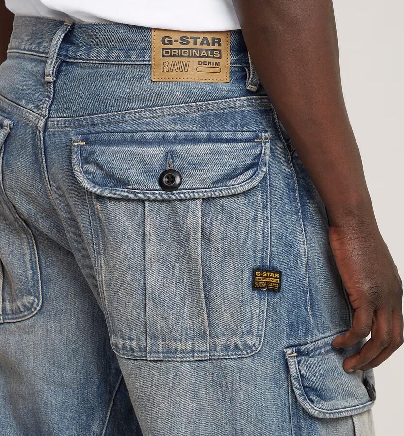 G-Star RAW Bend 3D Cargo Loose Jeans Lichtblauw Heren - Foto 4