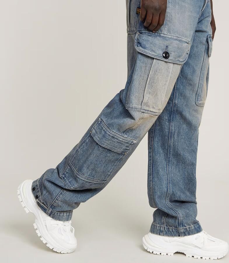 G-Star RAW Bend 3D Cargo Loose Jeans Lichtblauw Heren - Foto 5