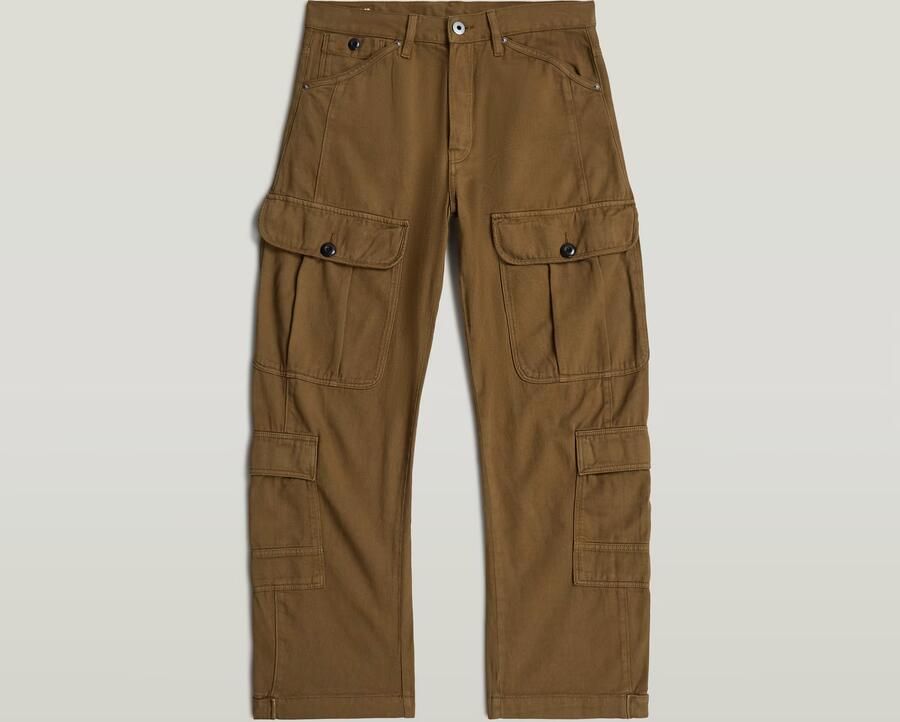 G-Star RAW Bend 3D Cargo Loose Pants Bruin Heren - Foto 4