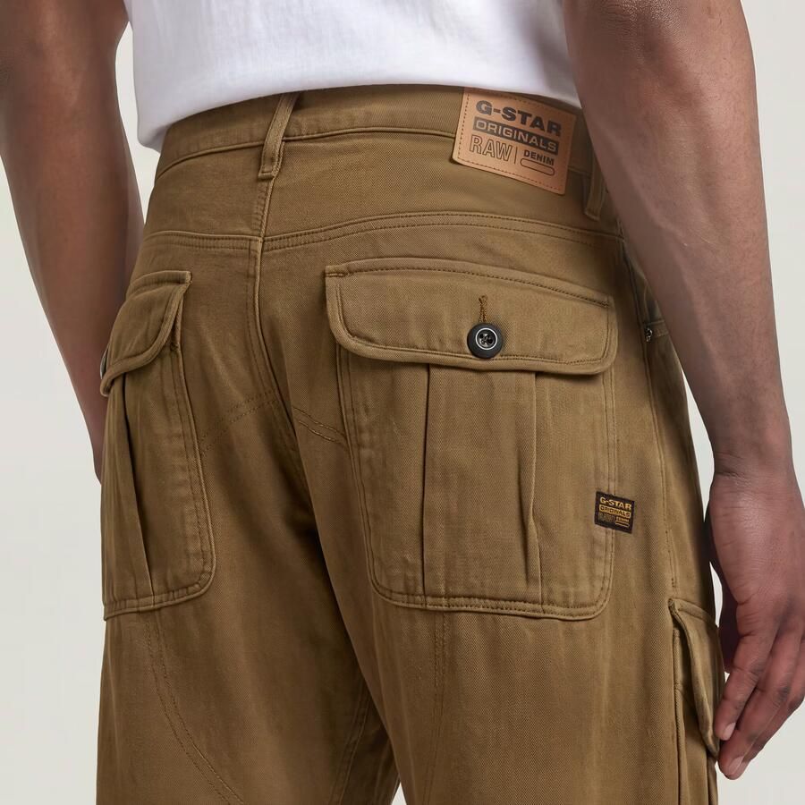 G-Star RAW Bend 3D Cargo Loose Pants Bruin Heren - Foto 3