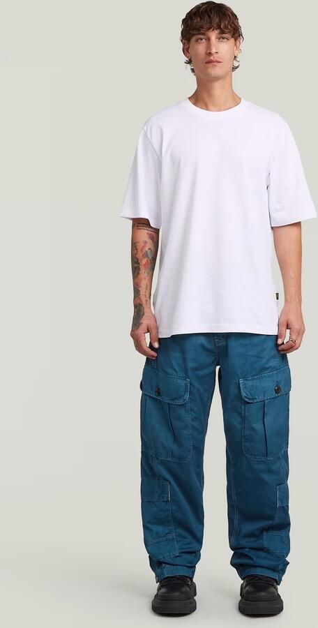 G-Star RAW Bend Loose Cargojeans Midden blauw Heren - Foto 6