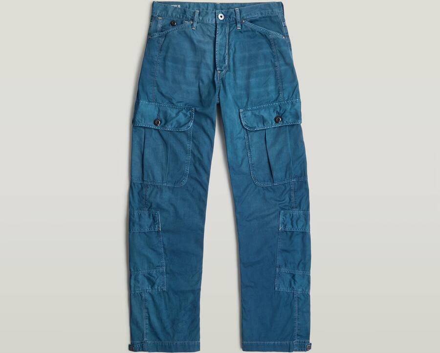 G-Star RAW Bend Loose Cargojeans Midden blauw Heren - Foto 4