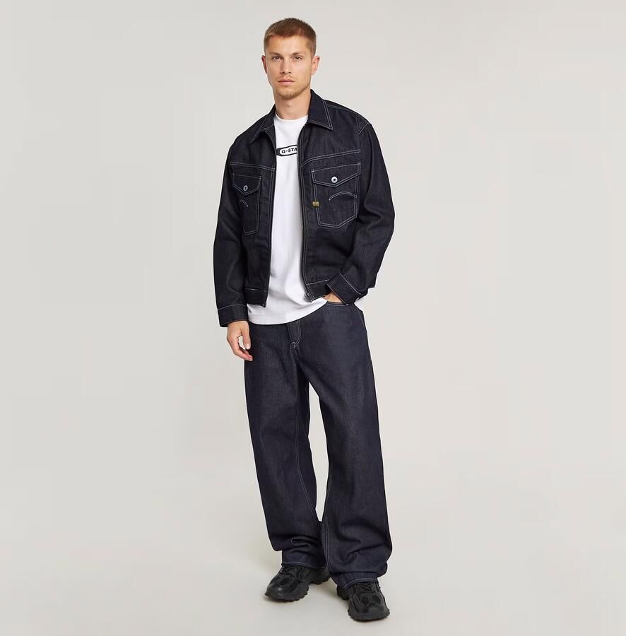 G-Star RAW Bend 3D Loose Jeans Donkerblauw Heren - Foto 4