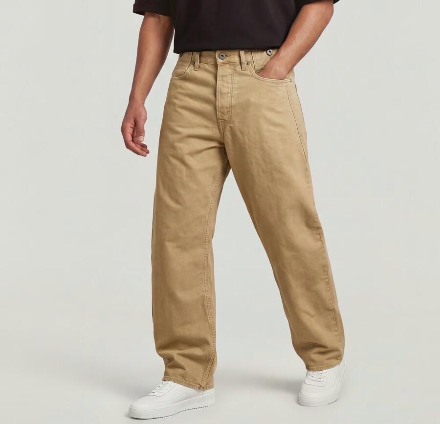G-Star RAW Bend Loose Jeans Beige Heren - Foto 4