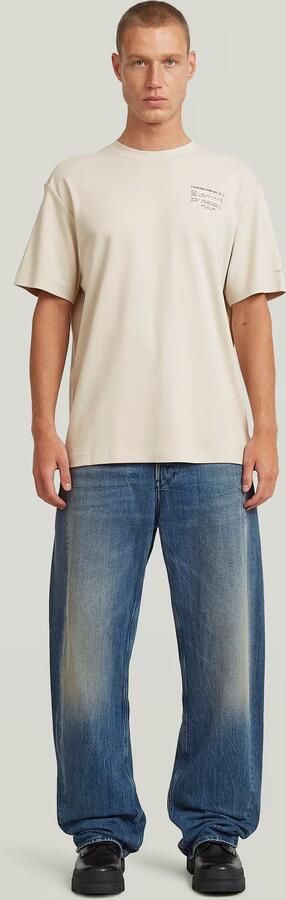 G-Star RAW Bend Loose Jeans Donkerblauw Heren - Foto 7