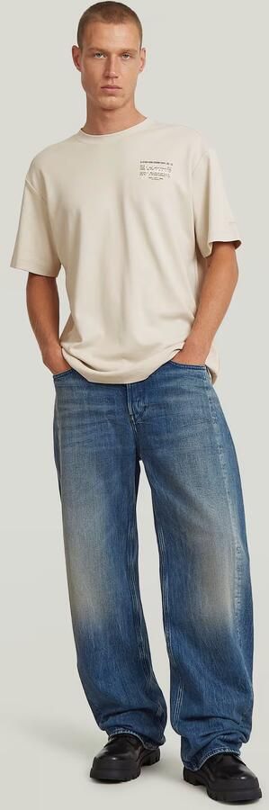 G-Star RAW Bend Loose Jeans Donkerblauw Heren - Foto 6