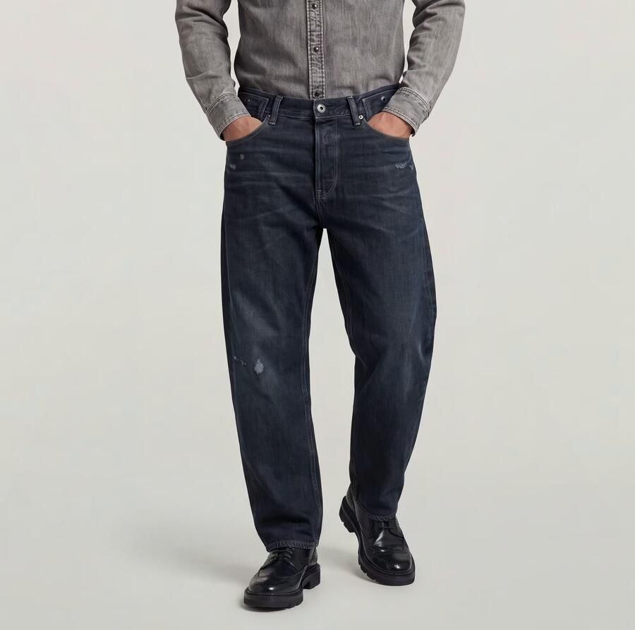 G-Star RAW Bend Loose Jeans Donkerblauw Heren - Foto 6