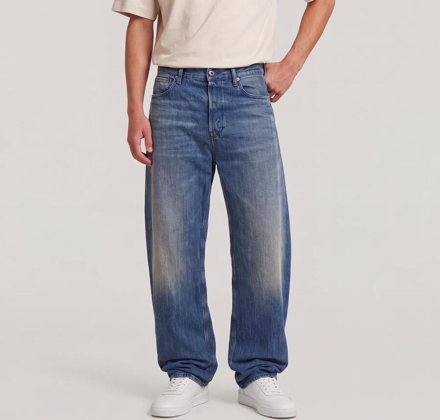 G-Star RAW Bend Loose Jeans Donkerblauw Heren - Foto 4