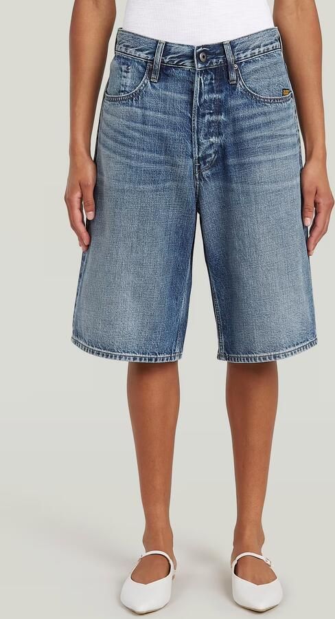 G-Star RAW Bermuda Clean Edge Short Donkerblauw Dames