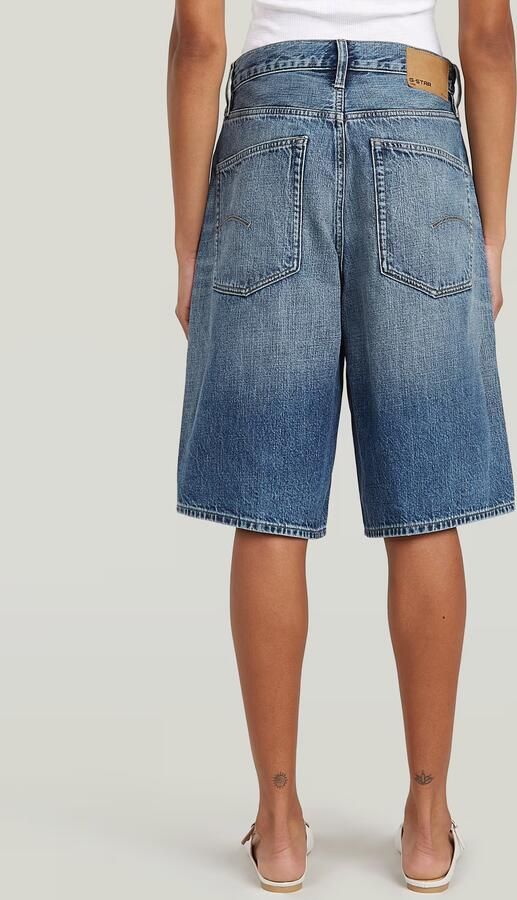 G-Star RAW Bermuda Clean Edge Short Donkerblauw Dames - Foto 5