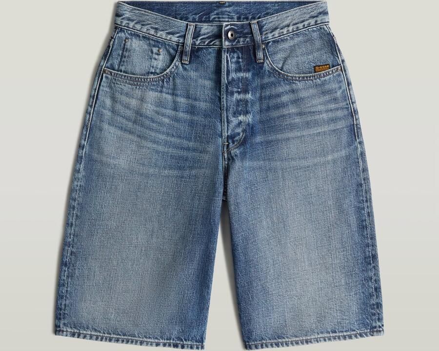 G-Star RAW Bermuda Clean Edge Short Donkerblauw Dames - Foto 4