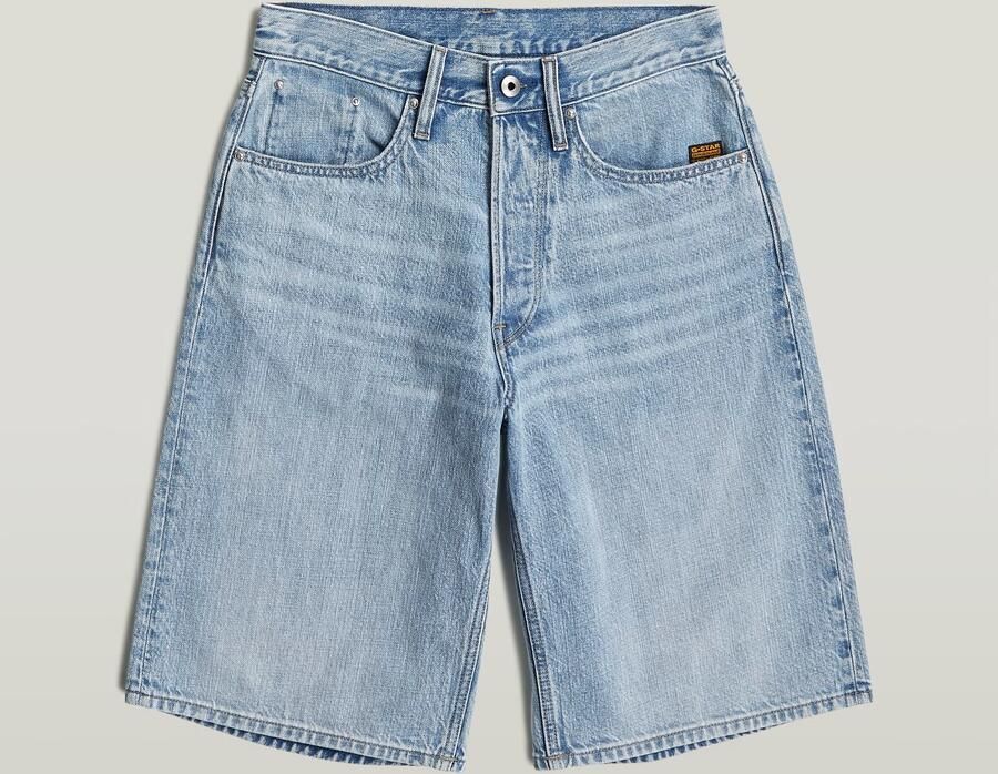 G-Star RAW Bermuda Clean Edge Short Lichtblauw Dames - Foto 4