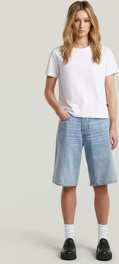 G-Star RAW Bermuda Clean Edge Short Lichtblauw Dames - Foto 7