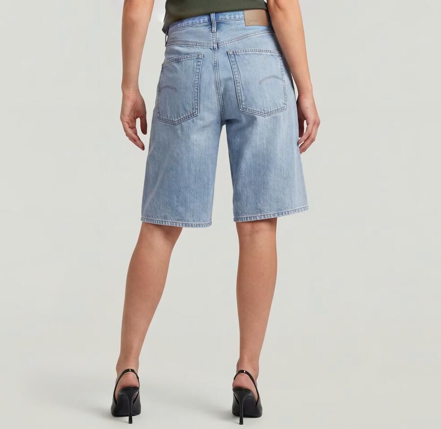 G-Star RAW Bermuda Clean Edge Short Lichtblauw Dames - Foto 4