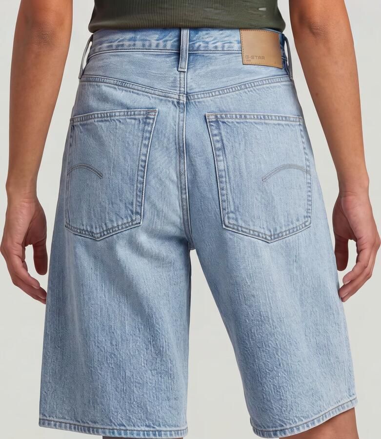 G-Star RAW Bermuda Clean Edge Short Lichtblauw Dames - Foto 6