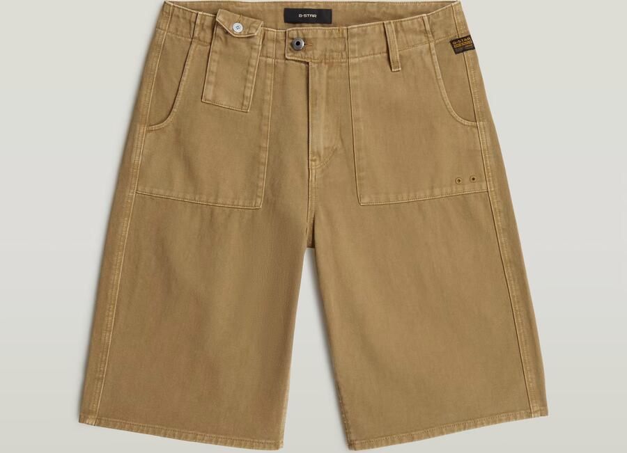 G-Star RAW Bermuda Short Beige Dames - Foto 6