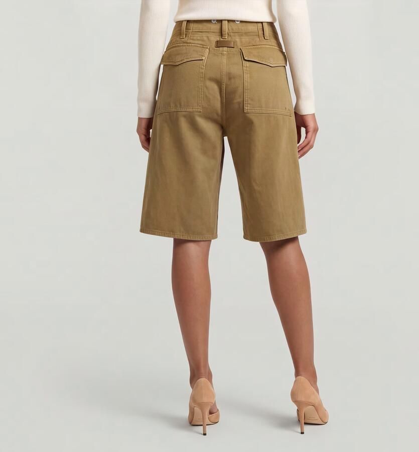 G-Star RAW Bermuda Short Beige Dames - Foto 4