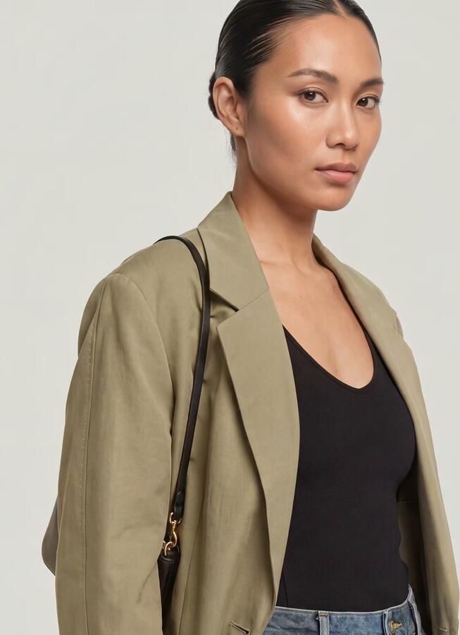 G-Star RAW Big Boyfriend Blazer Groen Dames - Foto 5