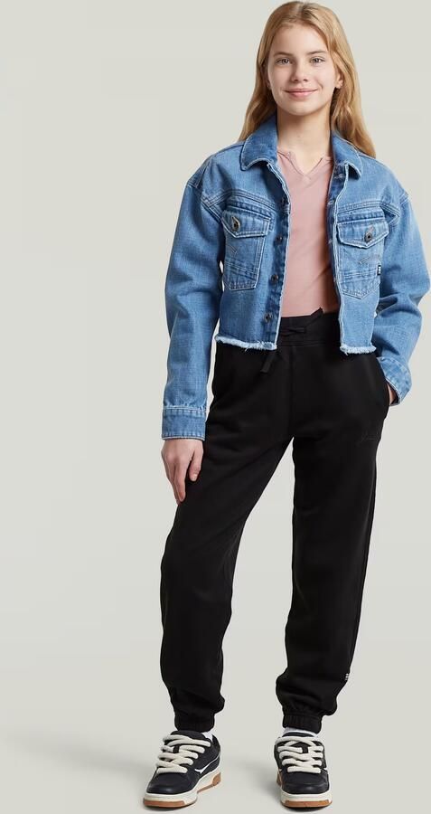 G-Star RAW Big Oversized Sweatpant voor meisjes Zwart meisjes - Foto 5