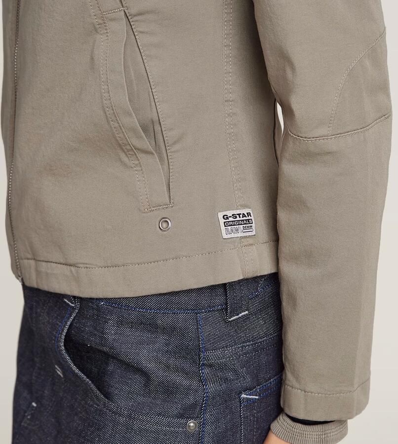 G-Star RAW Biker Jack Beige Dames - Foto 5